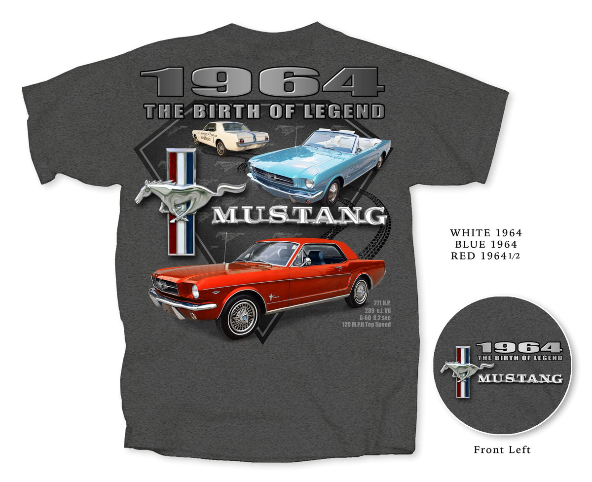 Birth of a Legend Mustang Tee-Shirt – Segerstrom Shelby Event Center