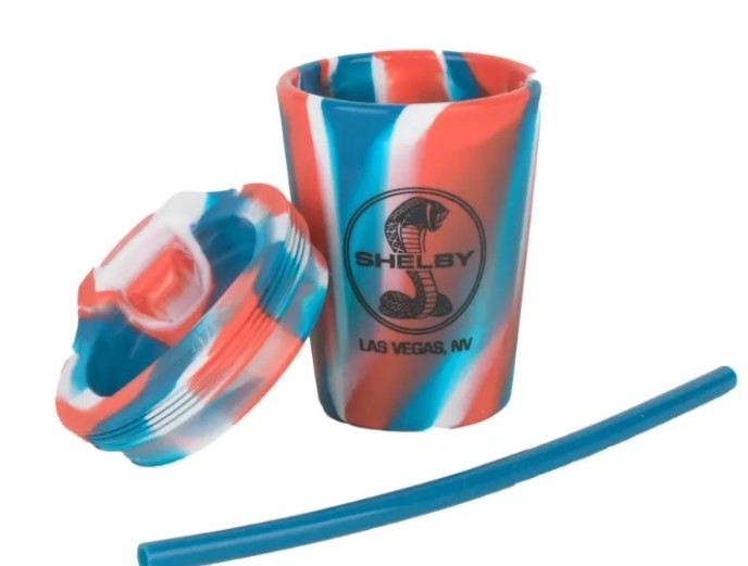 Shelby 8oz Swirl Silicone Tumbler